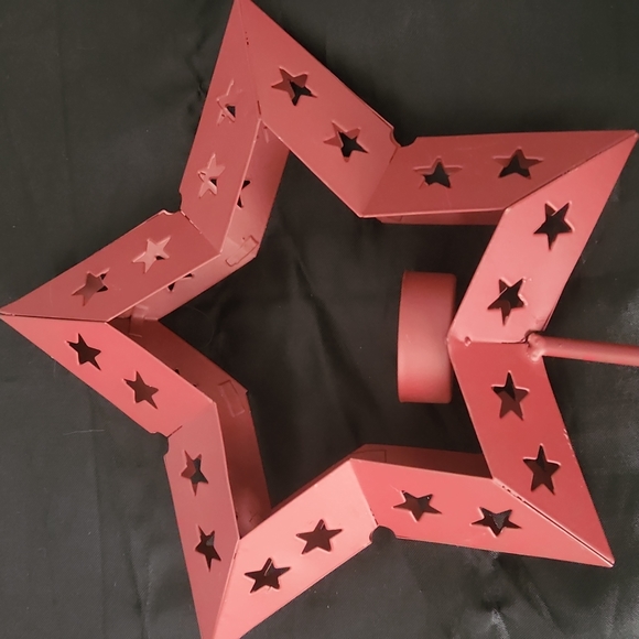 Set of 3 Star Tealight Candle Holders - Picture 8 of 15